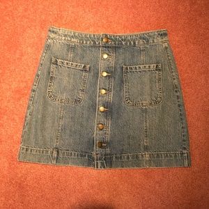 Loft Size 4 Denim Skirt